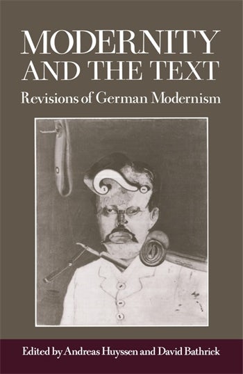 Modernity and the Text | Columbia University Press