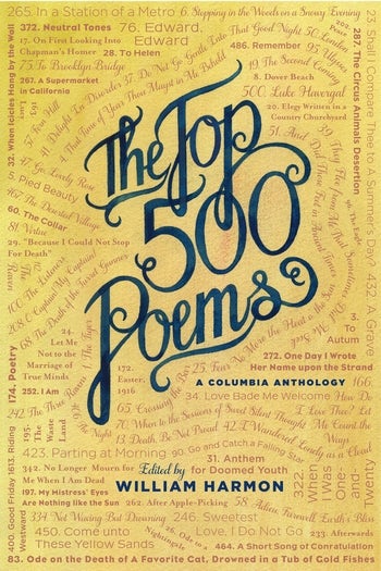 The Top 500 Poems | Columbia University Press