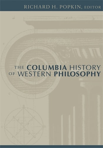 The Columbia History of Western Philosophy | Columbia University Press