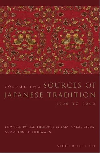 Sources of Japanese Tradition, Abridged