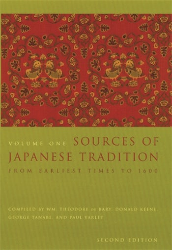 Sources of Japanese Tradition | Columbia University Press