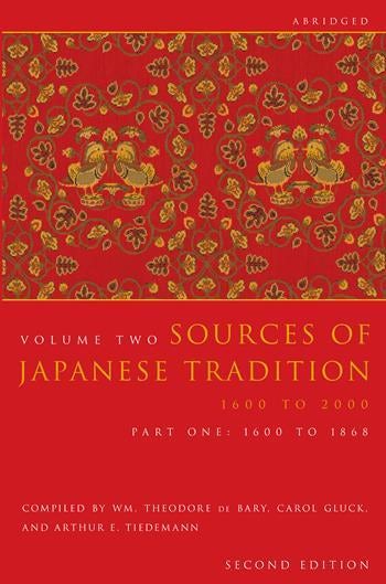 Sources of Japanese Tradition, Abridged | Columbia University Press