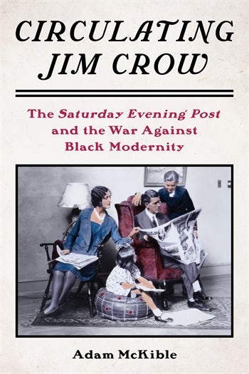 This is the cover of Circulating Jim Crow