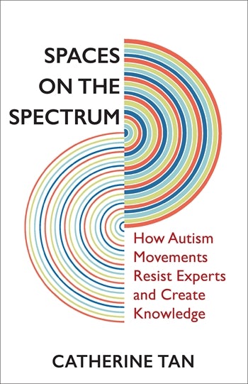 Spaces on the Spectrum Book Cover with multicolor arches