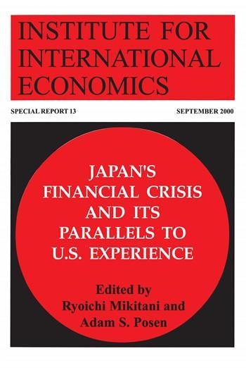 Japan's Financial Crisis And Its Parallels To U.S. Experience ...