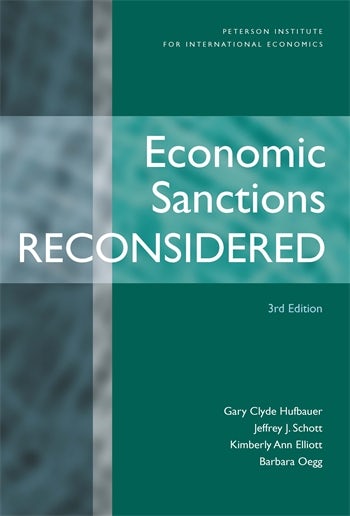 Economic Sanctions Reconsidered | Columbia University Press