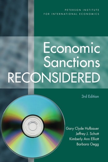 Economic Sanctions Reconsidered [with CD] | Columbia University Press